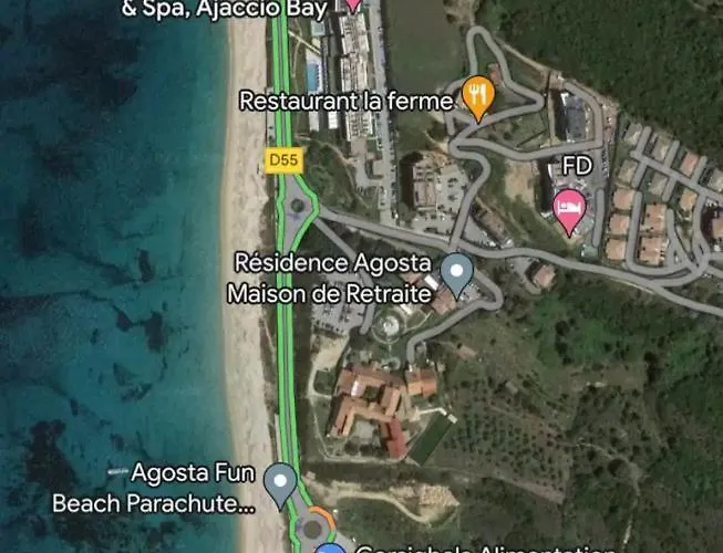 Situé à 20 Metres De La D Agosta Porticcio Appartement Albitreccia