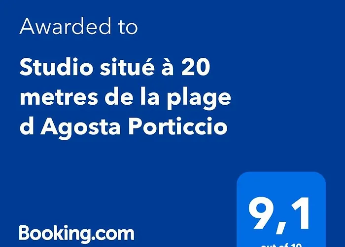 Situé à 20 Metres De La D Agosta Porticcio *